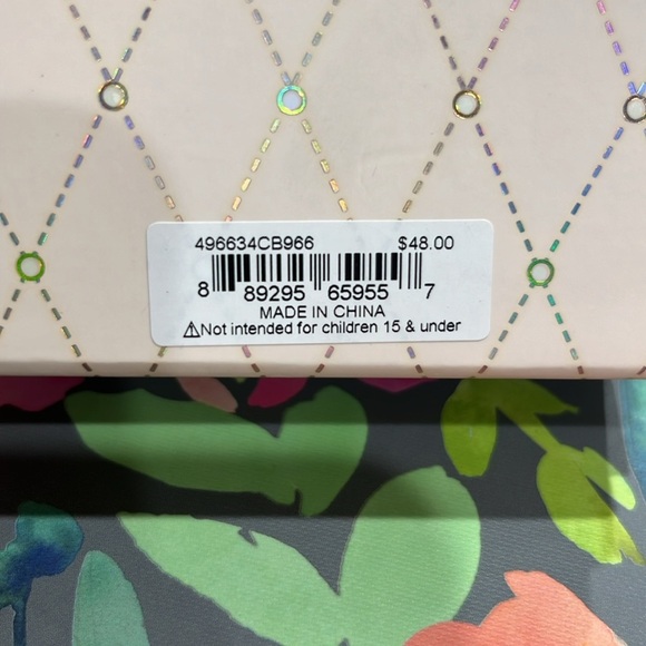 *NWT* Betsey Johnson Faux Stone Football Dangle Earrings - Picture 5 of 5